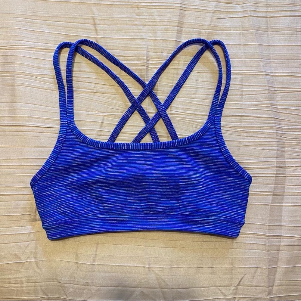 Athleta Multicolor Blue Sports Bra size XS